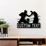 Sports Metal Sign Pugilism 1