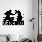 Sports Metal Sign Pugilism 1