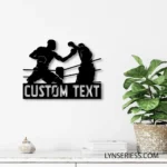 Sports Metal Sign Pugilism 1