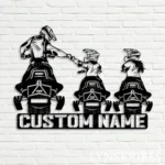 Sports Metal Sign Ski Doo Label 1