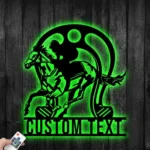 Sports Metal Sign Steed Racing 1