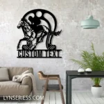 Sports Metal Sign Steed Racing 1
