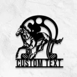 Sports Metal Sign Steed Racing 1