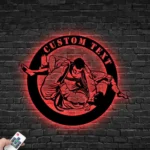 Sports Metal Sign Stylish Brazilian Jiu Jitsu 1