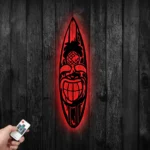 Sports Metal Sign Tiki Bar Surfboard 1