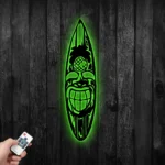 Sports Metal Sign Tiki Bar Surfboard 1