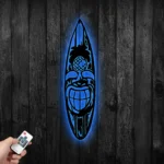 Sports Metal Sign Tiki Bar Surfboard 1