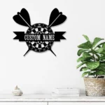 Sports Metal Sign Tips Flights Board Pro Gamer Name 1