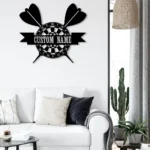 Sports Metal Sign Tips Flights Board Pro Gamer Name 1