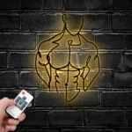 Sports Metal Sign Without Clothing Man 1