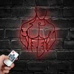 Sports Metal Sign Without Clothing Man 1