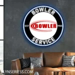 Sports Neon Sign Bowler Super Car 1