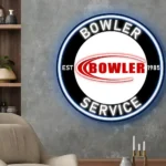 Sports Neon Sign Bowler Super Car 1