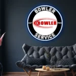 Sports Neon Sign Bowler Super Car 1