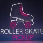 Sports Neon Sign Custom Roller Skate 1
