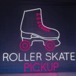 Sports Neon Sign Custom Roller Skate 1