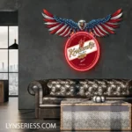 Sports Neon Sign Krolewskie American Eagle 1