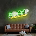 Sports Neon Sign Links Hole In One 1
