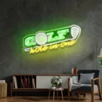 Sports Neon Sign Links Hole In One 1