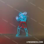 Sports Neon Sign Muay Thai 1