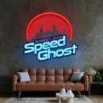 Sports Neon Sign Street Sovereign Speed Ghost Racing 1