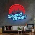 Sports Neon Sign Street Sovereign Speed Ghost Racing 1