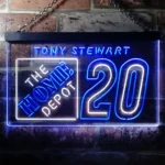 Sports Neon Sign Tony Stewart 20 Racing 1