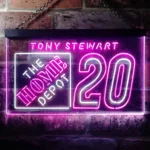 Sports Neon Sign Tony Stewart 20 Racing 1