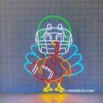 Sports Neon Sign Usa Football Turkey 1