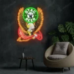 Stag Neon Sign Bespoke Deer Head Logo Custom American Eagle 1