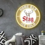 Stag Neon Sign Detailed 1851 1