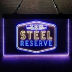 Steel Reserve Neon Sign Brewing Co 1
