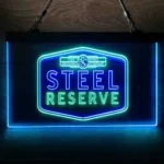 Steel Reserve Neon Sign Brewing Co 1