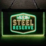 Steel Reserve Neon Sign Brewing Co 1