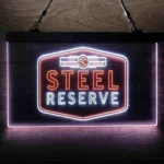 Steel Reserve Neon Sign Brewing Co 1