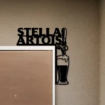 Stella Artois Metal Sign Belgium Tap Handle 1