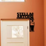 Stella Artois Metal Sign Belgium Tap Handle 1