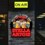 Stella Artois Neon Sign Custom Belgium 1