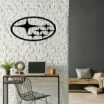 Subaru Metal Sign Logo Car 1