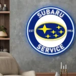 Subaru Neon Sign Super Car 1