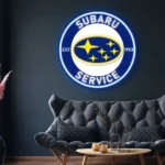 Subaru Neon Sign Super Car 1