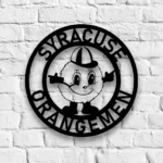 Syracuse Orangemen Metal Sign Nba 1