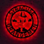 Syracuse Orangemen Metal Sign Nba 1
