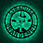 Syracuse Orangemen Metal Sign Nba 1