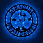 Syracuse Orangemen Metal Sign Nba 1