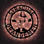 Syracuse Orangemen Metal Sign Nba 1