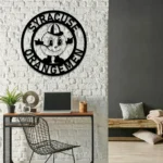 Syracuse Orangemen Metal Sign Nba 1