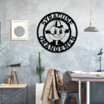 Syracuse Orangemen Metal Sign Nba 1