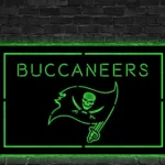 Tampa Bay Buccaneers Metal Sign Bucs Skull Flag 1