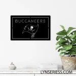Tampa Bay Buccaneers Metal Sign Bucs Skull Flag 1